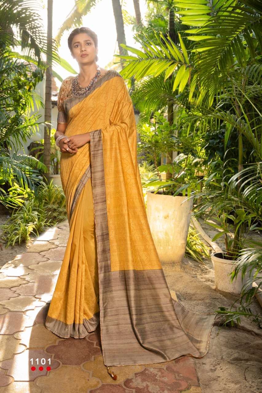 NYARA BY ANGARIKA INDIAN TRADITIONAL WEAR COLLECTION BEAUTIFUL STYLISH FANCY COLORFUL PARTY WEAR & OCCASIONAL WEAR SOFT SILK SAREES AT WHOLESALE PRICE