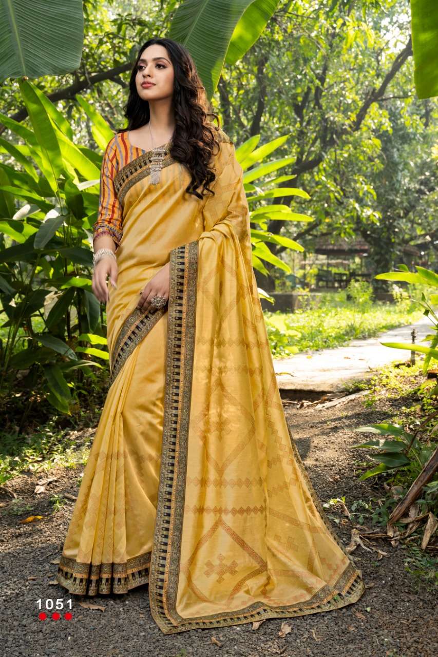 MOONLIGHT BY ANGARIKA 1051 TO 1057 SERIES INDIAN TRADITIONAL WEAR COLLECTION BEAUTIFUL STYLISH FANCY COLORFUL PARTY WEAR & OCCASIONAL WEAR CHANDERI SILK SAREES AT WHOLESALE PRICE