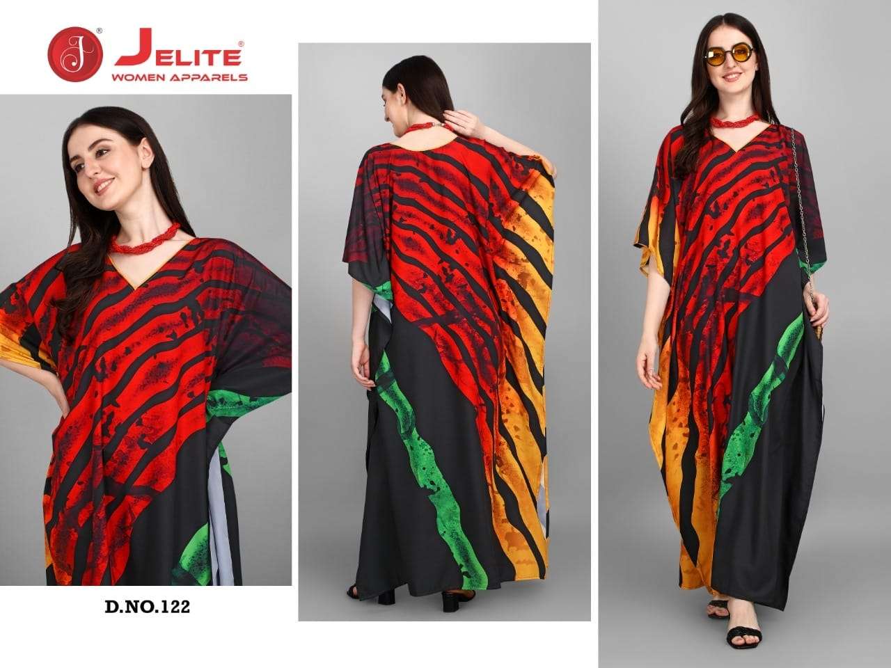 Afreen Vol-3 By Jelite 117 To 124 Series Designer Stylish Fancy Colorful Beautiful Party Wear & Ethnic Wear Collection Heavy Crepe Kaftan At Wholesale Price