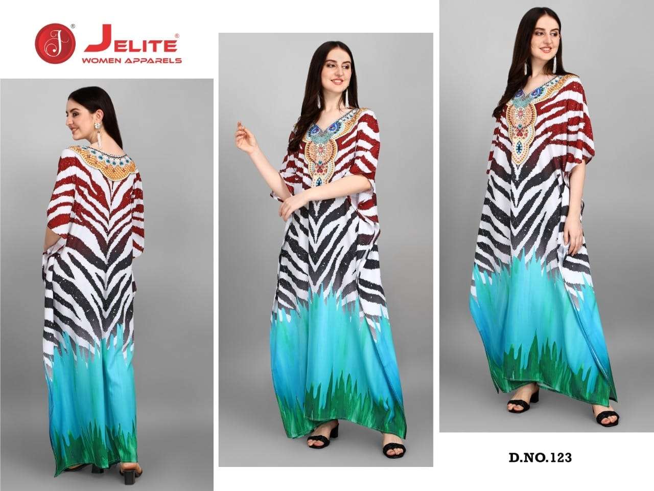 Afreen Vol-3 By Jelite 117 To 124 Series Designer Stylish Fancy Colorful Beautiful Party Wear & Ethnic Wear Collection Heavy Crepe Kaftan At Wholesale Price