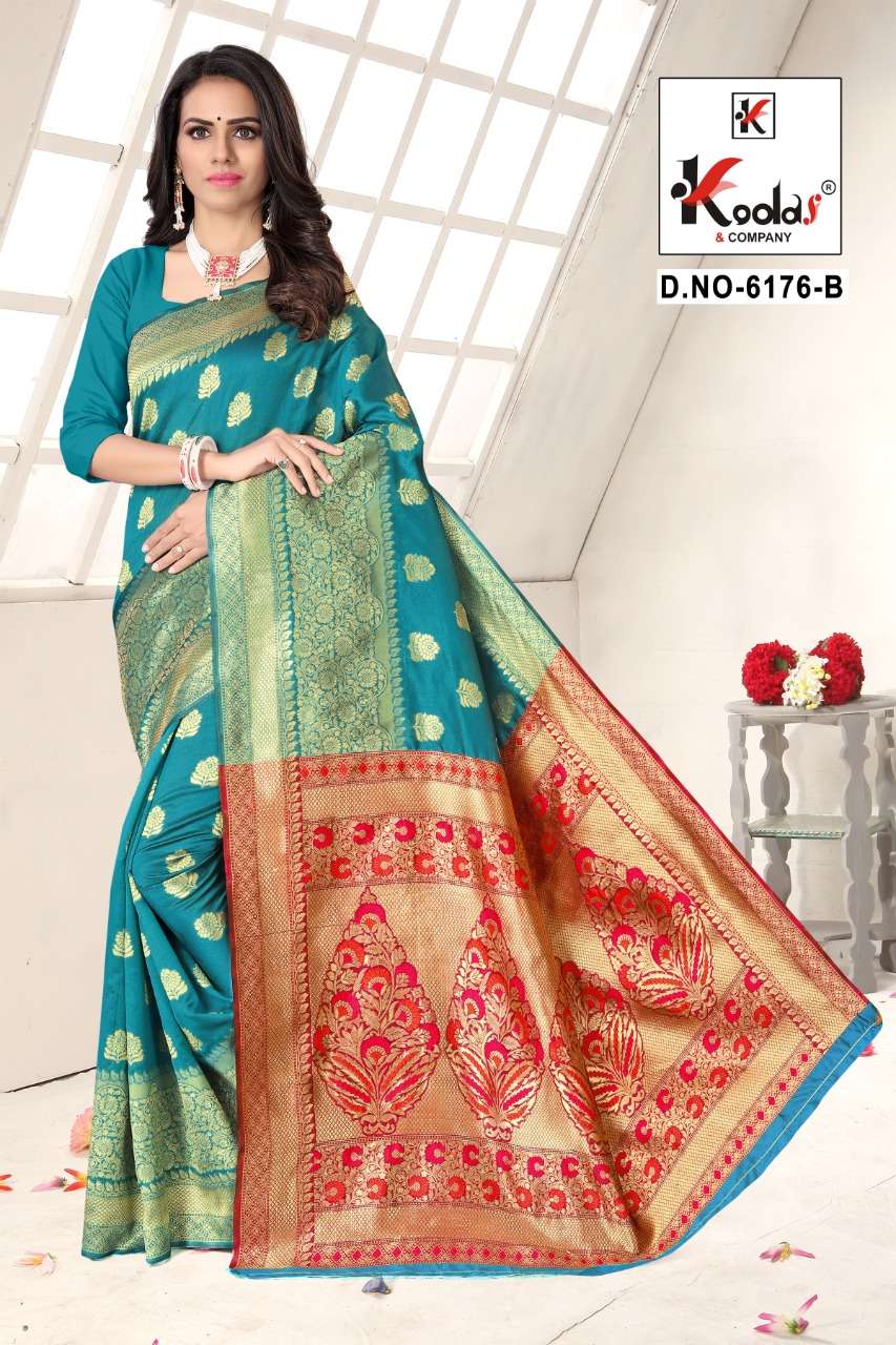ATRANGI-6176 BY SITKA 6176-A TO 6176-F SERIES INDIAN TRADITIONAL WEAR COLLECTION BEAUTIFUL STYLISH FANCY COLORFUL PARTY WEAR & OCCASIONAL WEAR SILK SAREES AT WHOLESALE PRICE