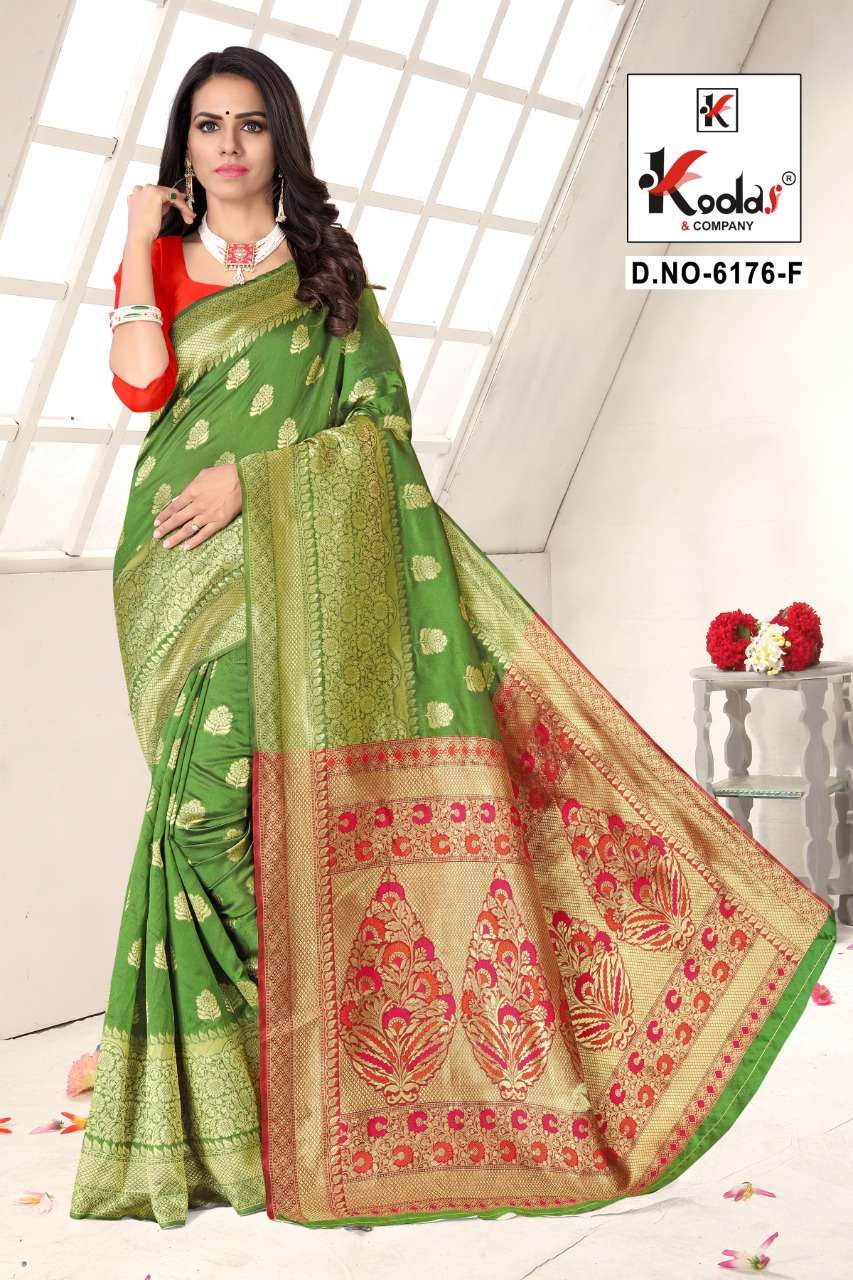ATRANGI-6176 BY SITKA 6176-A TO 6176-F SERIES INDIAN TRADITIONAL WEAR COLLECTION BEAUTIFUL STYLISH FANCY COLORFUL PARTY WEAR & OCCASIONAL WEAR SILK SAREES AT WHOLESALE PRICE