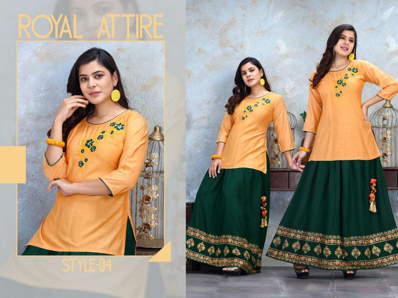 MISRI VOL-3 BY TRENDY 01 TO 06 SERIES DESIGNER STYLISH FANCY COLORFUL BEAUTIFUL PARTY WEAR & ETHNIC WEAR COLLECTION RAYON DOBBY TOPS WITH SKIRT AT WHOLESALE PRICE