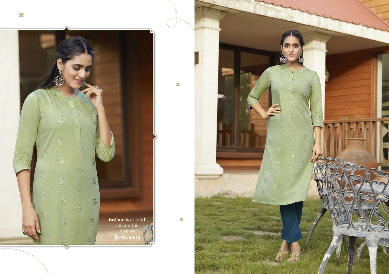 LADLEE BY KIVI 12611 TO 12616 SERIES DESIGNER STYLISH FANCY COLORFUL BEAUTIFUL PARTY WEAR & ETHNIC WEAR COLLECTION RAYON EMBROIDERY KURTIS AT WHOLESALE PRICE