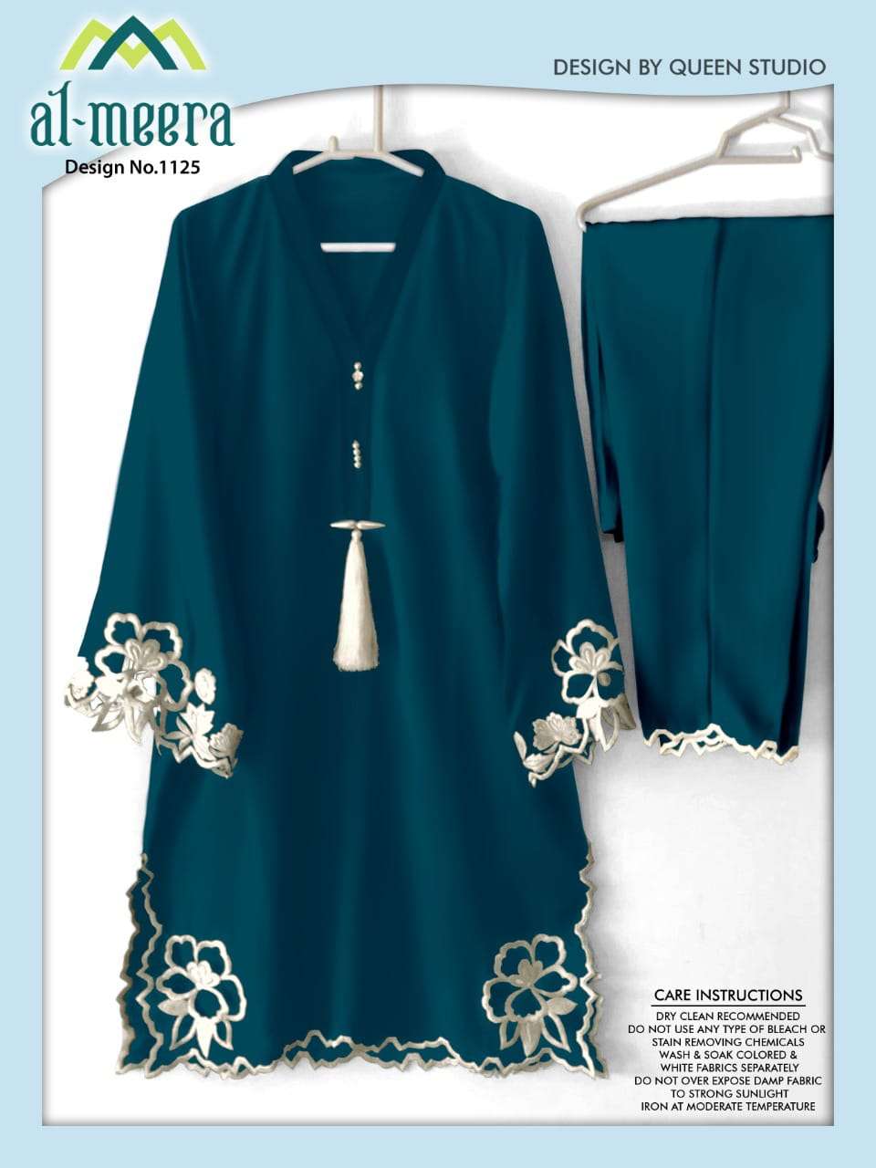 AL-MEERA HIT DESIGN 1125 COLOURS BY AL-MEERA 1125-A TO 1125-F SERIES STYLISH FANCY BEAUTIFUL COLORFUL CASUAL WEAR & ETHNIC WEAR RAYON KURTIS WITH BOTTOM AT WHOLESALE PRICE