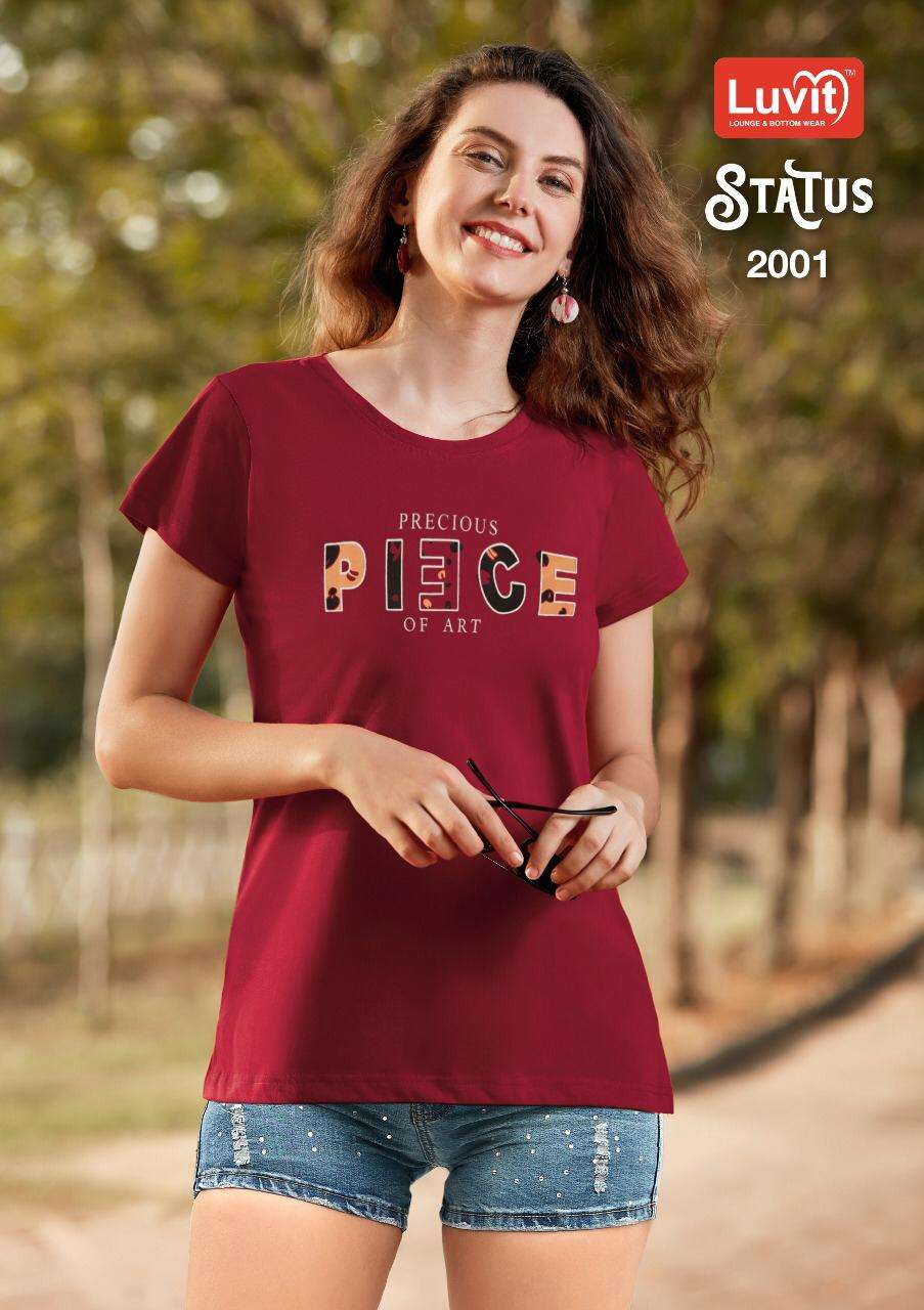 STATUS VOL-2 BY LUVIT 2001 TO 2010 SERIES DESIGNER STYLISH FANCY COLORFUL BEAUTIFUL PARTY WEAR & ETHNIC WEAR COLLECTION PURE SINKER TOPS AT WHOLESALE PRICE