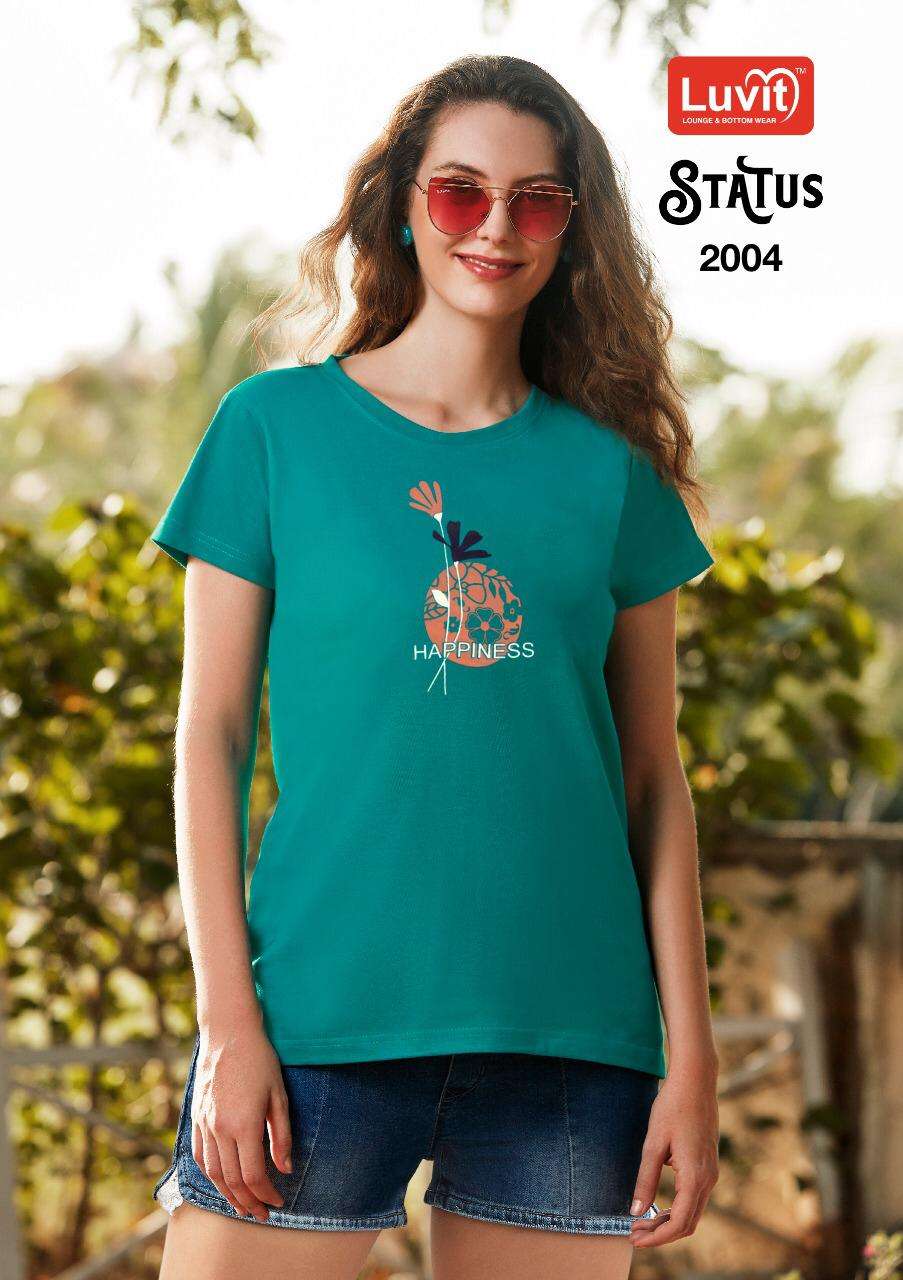 STATUS VOL-2 BY LUVIT 2001 TO 2010 SERIES DESIGNER STYLISH FANCY COLORFUL BEAUTIFUL PARTY WEAR & ETHNIC WEAR COLLECTION PURE SINKER TOPS AT WHOLESALE PRICE