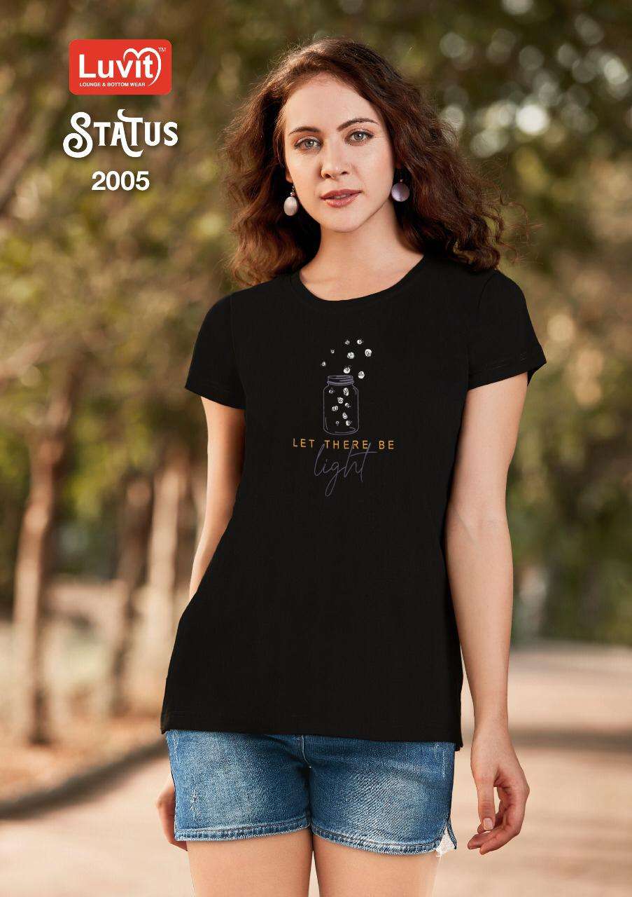 STATUS VOL-2 BY LUVIT 2001 TO 2010 SERIES DESIGNER STYLISH FANCY COLORFUL BEAUTIFUL PARTY WEAR & ETHNIC WEAR COLLECTION PURE SINKER TOPS AT WHOLESALE PRICE