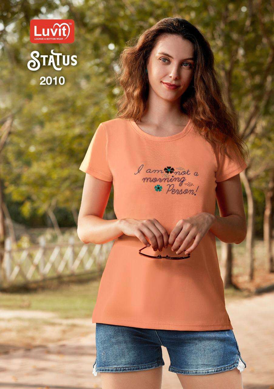 STATUS VOL-2 BY LUVIT 2001 TO 2010 SERIES DESIGNER STYLISH FANCY COLORFUL BEAUTIFUL PARTY WEAR & ETHNIC WEAR COLLECTION PURE SINKER TOPS AT WHOLESALE PRICE