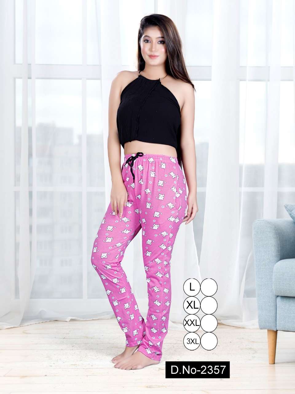 KAVYANSHIKA VOL-23 BY KAVYANSHIKA STYLISH FANCY BEAUTIFUL COLORFUL CASUAL WEAR & ETHNIC WEAR COTTON HOSIERY PANTS AT WHOLESALE PRICE