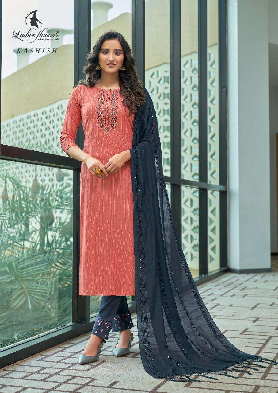 KASHISH BY LADIES FLAVOUR 1050 TO 1055 SERIES BEAUTIFUL SUITS COLORFUL STYLISH FANCY CASUAL WEAR & ETHNIC WEAR HEAVY RAYON WEAVING DRESSES AT WHOLESALE PRICE