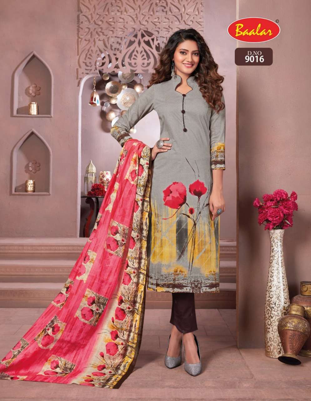 ZAARA VOL-9 BY BAALAR BEAUTIFUL STYLISH SUITS FANCY COLORFUL CASUAL WEAR & ETHNIC WEAR & READY TO WEAR PURE COTTON PRINTED DRESSES AT WHOLESALE PRICE