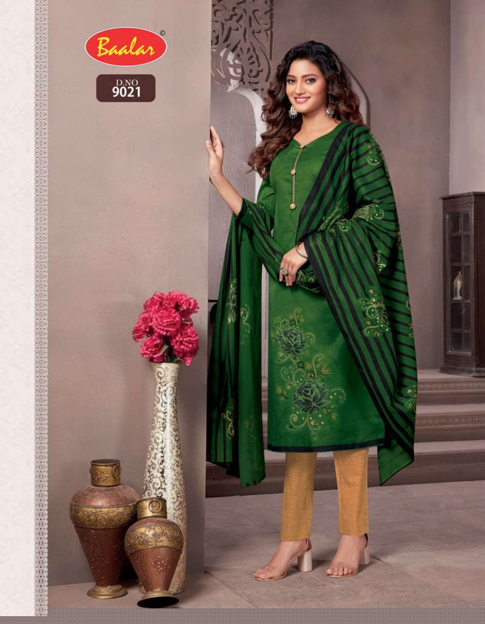ZAARA VOL-9 BY BAALAR BEAUTIFUL STYLISH SUITS FANCY COLORFUL CASUAL WEAR & ETHNIC WEAR & READY TO WEAR PURE COTTON PRINTED DRESSES AT WHOLESALE PRICE