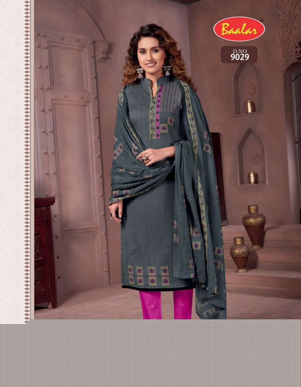 ZAARA VOL-9 BY BAALAR BEAUTIFUL STYLISH SUITS FANCY COLORFUL CASUAL WEAR & ETHNIC WEAR & READY TO WEAR PURE COTTON PRINTED DRESSES AT WHOLESALE PRICE