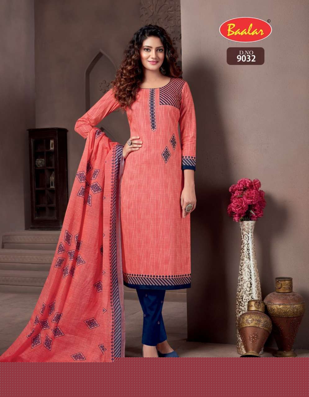 ZAARA VOL-9 BY BAALAR BEAUTIFUL STYLISH SUITS FANCY COLORFUL CASUAL WEAR & ETHNIC WEAR & READY TO WEAR PURE COTTON PRINTED DRESSES AT WHOLESALE PRICE