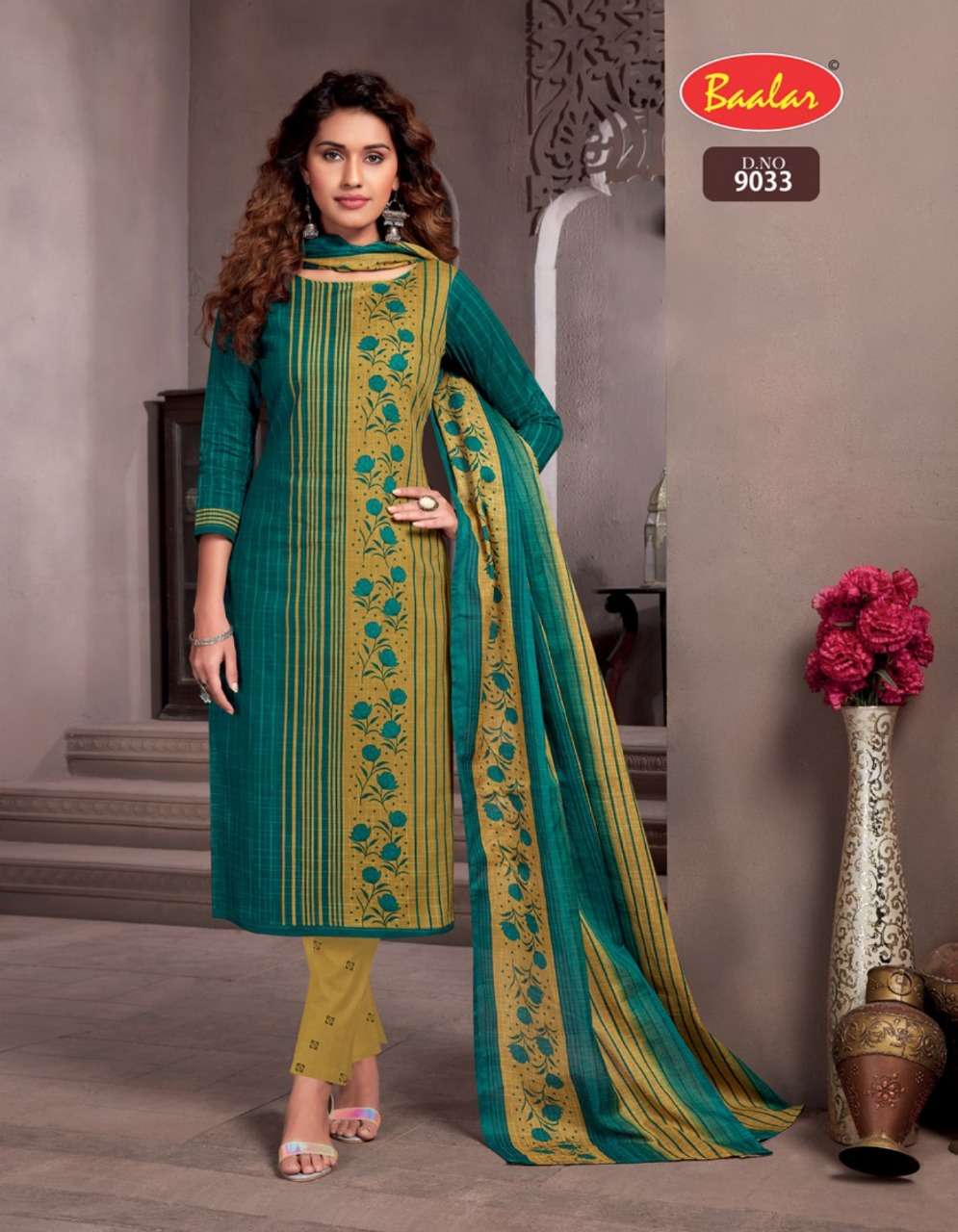 ZAARA VOL-9 BY BAALAR BEAUTIFUL STYLISH SUITS FANCY COLORFUL CASUAL WEAR & ETHNIC WEAR & READY TO WEAR PURE COTTON PRINTED DRESSES AT WHOLESALE PRICE