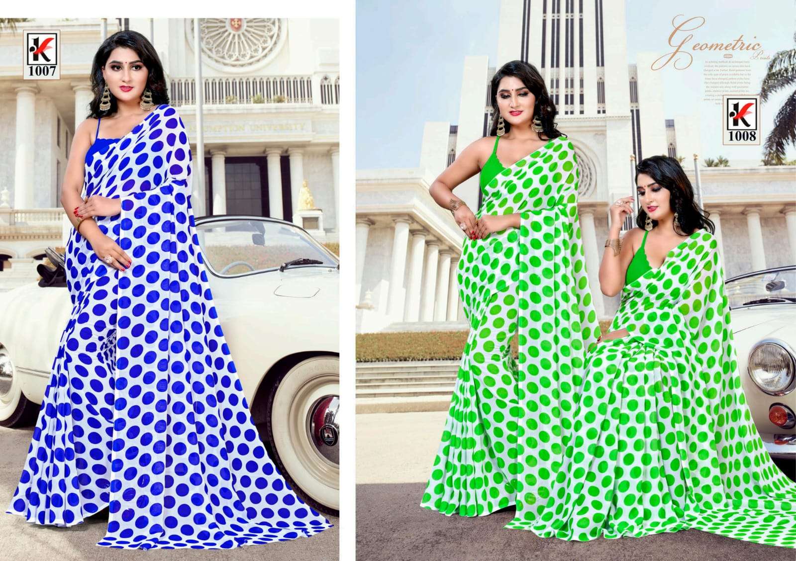 TOL MOL BY KODAS 1001 TO 1016 SERIES INDIAN TRADITIONAL WEAR COLLECTION BEAUTIFUL STYLISH FANCY COLORFUL PARTY WEAR & OCCASIONAL WEAR HEAVY DANI PRINT SAREES AT WHOLESALE PRICE