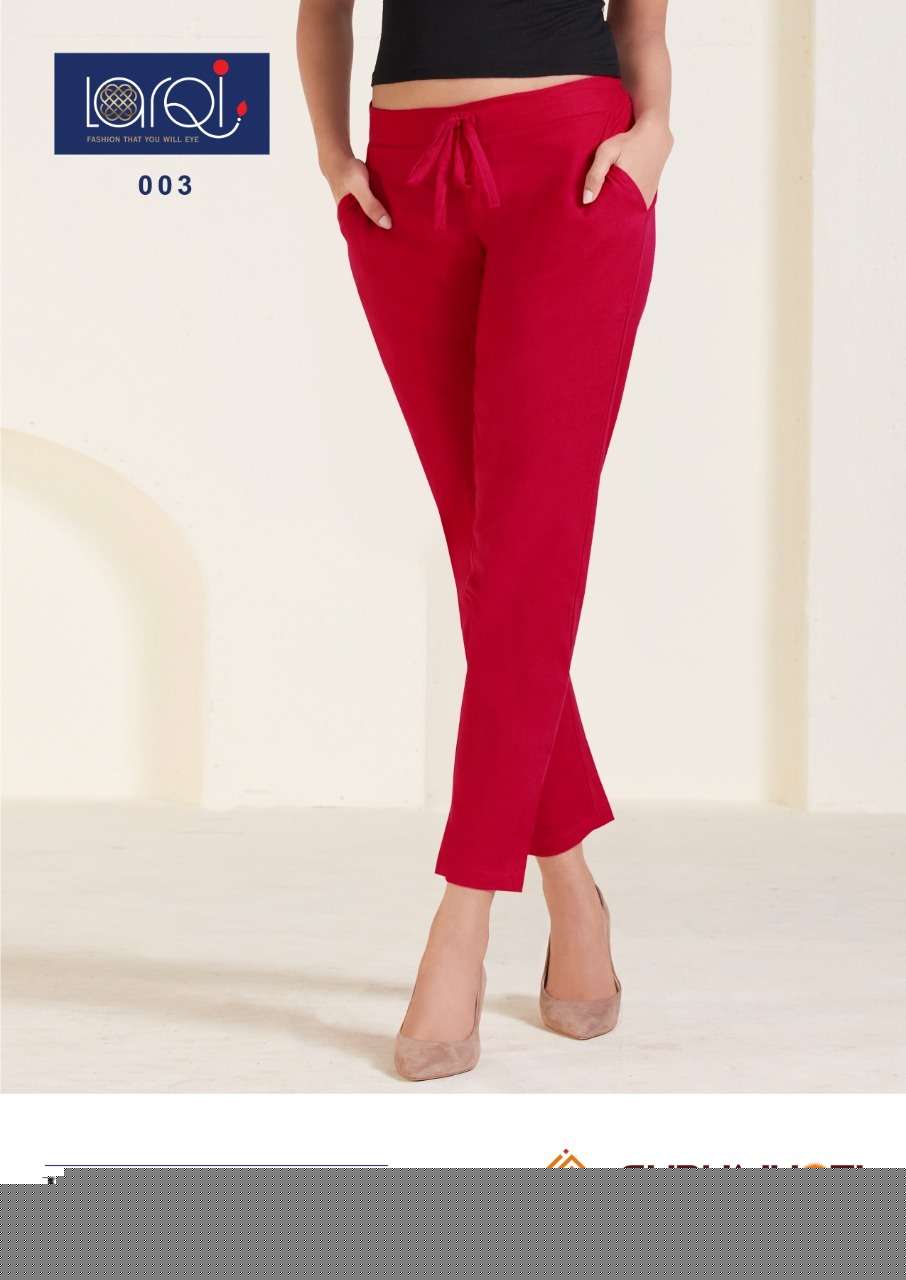 POLO PANTS BY SURYAJYOTI 001 TO 013 SERIES BEAUTIFUL STYLISH FANCY COLORFUL PARTY WEAR & ETHNIC WEAR KHADI COTTON PANTS AT WHOLESALE PRICE