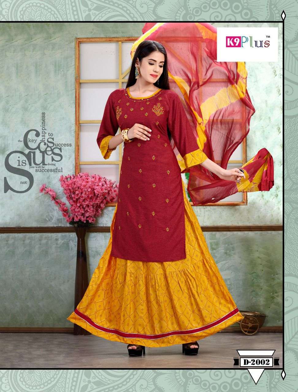 LILLY BY K9 PLUS 2001 TO 2008 SERIES BEAUTIFUL SUITS COLORFUL STYLISH FANCY CASUAL WEAR & ETHNIC WEAR HEAVY RAYON EMBROIDERED DRESSES AT WHOLESALE PRICE