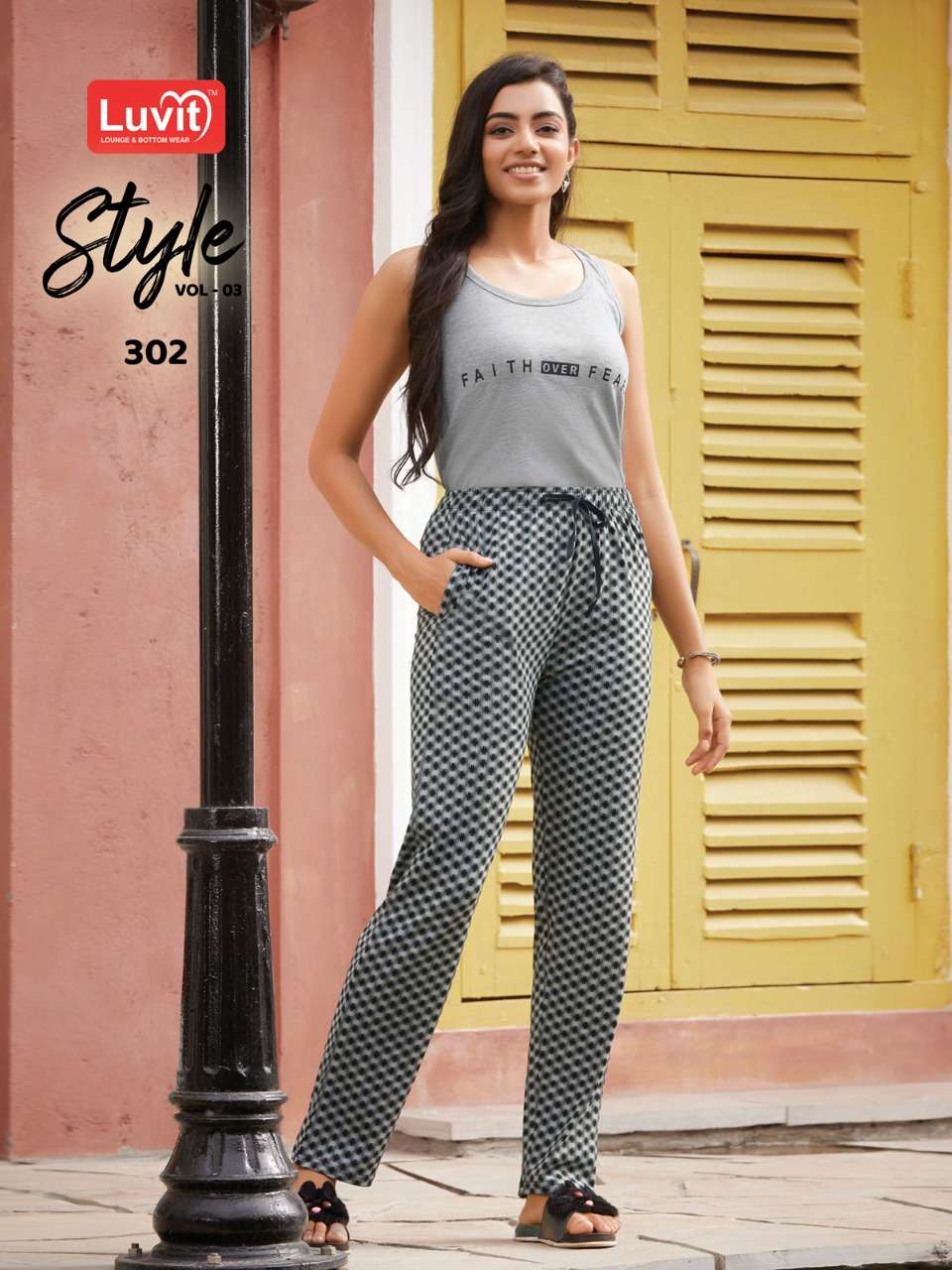STYLE VOL-3 BY LUVIT 301 TO 310 SERIES STYLISH FANCY BEAUTIFUL COLORFUL CASUAL WEAR & ETHNIC WEAR PURE SINKER PANTS AT WHOLESALE PRICE