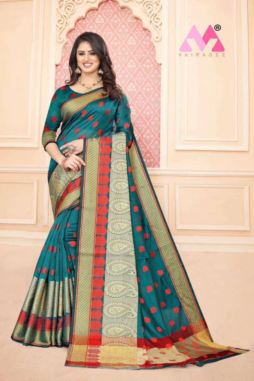 PARAM BY VAIRAGEE 01 TO 06 SERIES INDIAN TRADITIONAL WEAR COLLECTION BEAUTIFUL STYLISH FANCY COLORFUL PARTY WEAR & OCCASIONAL WEAR KOTA SILK SAREES AT WHOLESALE PRICE