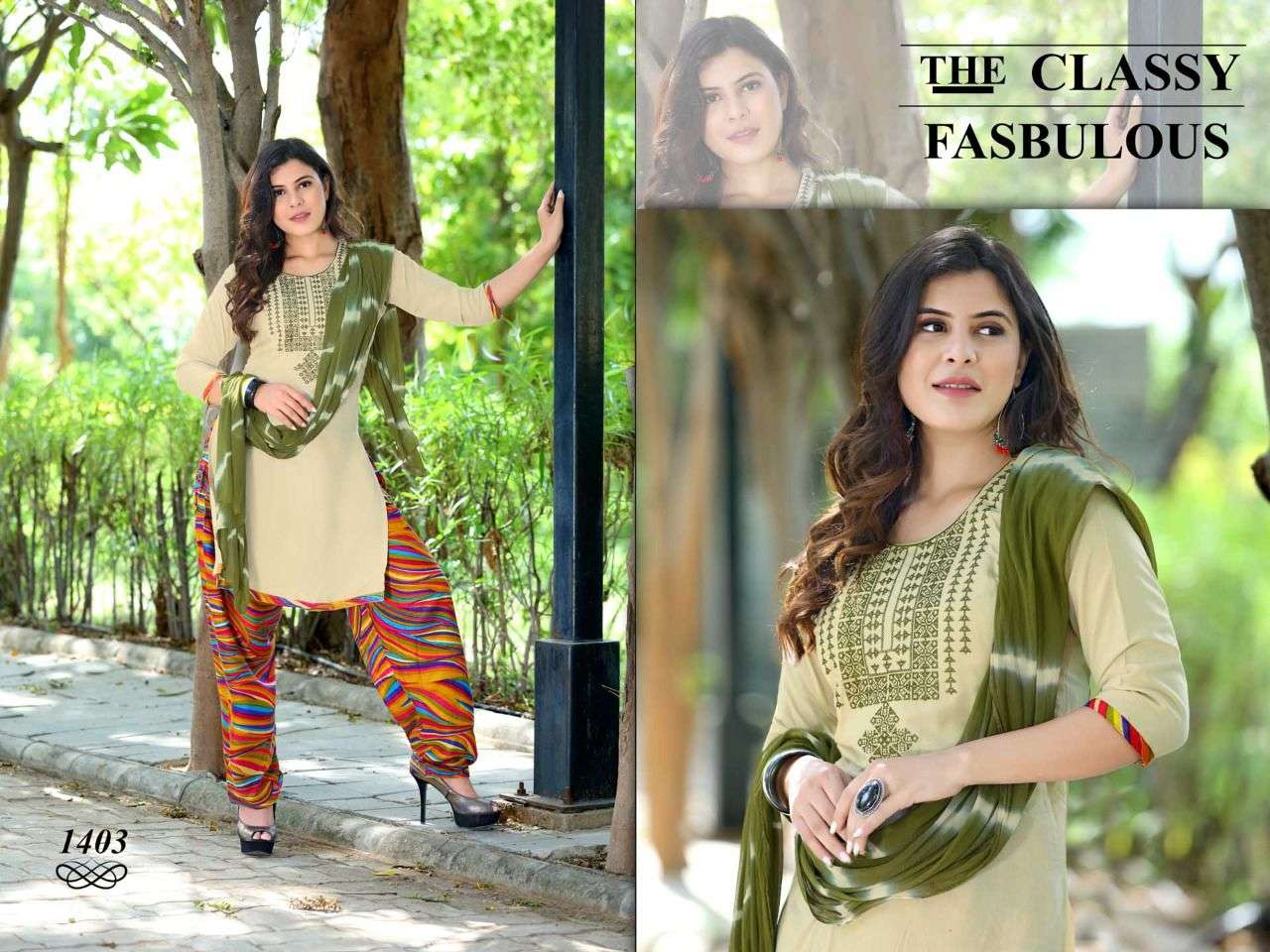 SONAM BY TRENDY 1401 TO 1408 SERIES BEAUTIFUL PATIYALA SUITS COLORFUL STYLISH FANCY CASUAL WEAR & ETHNIC WEAR RAYON EMBROIDERED DRESSES AT WHOLESALE PRICE