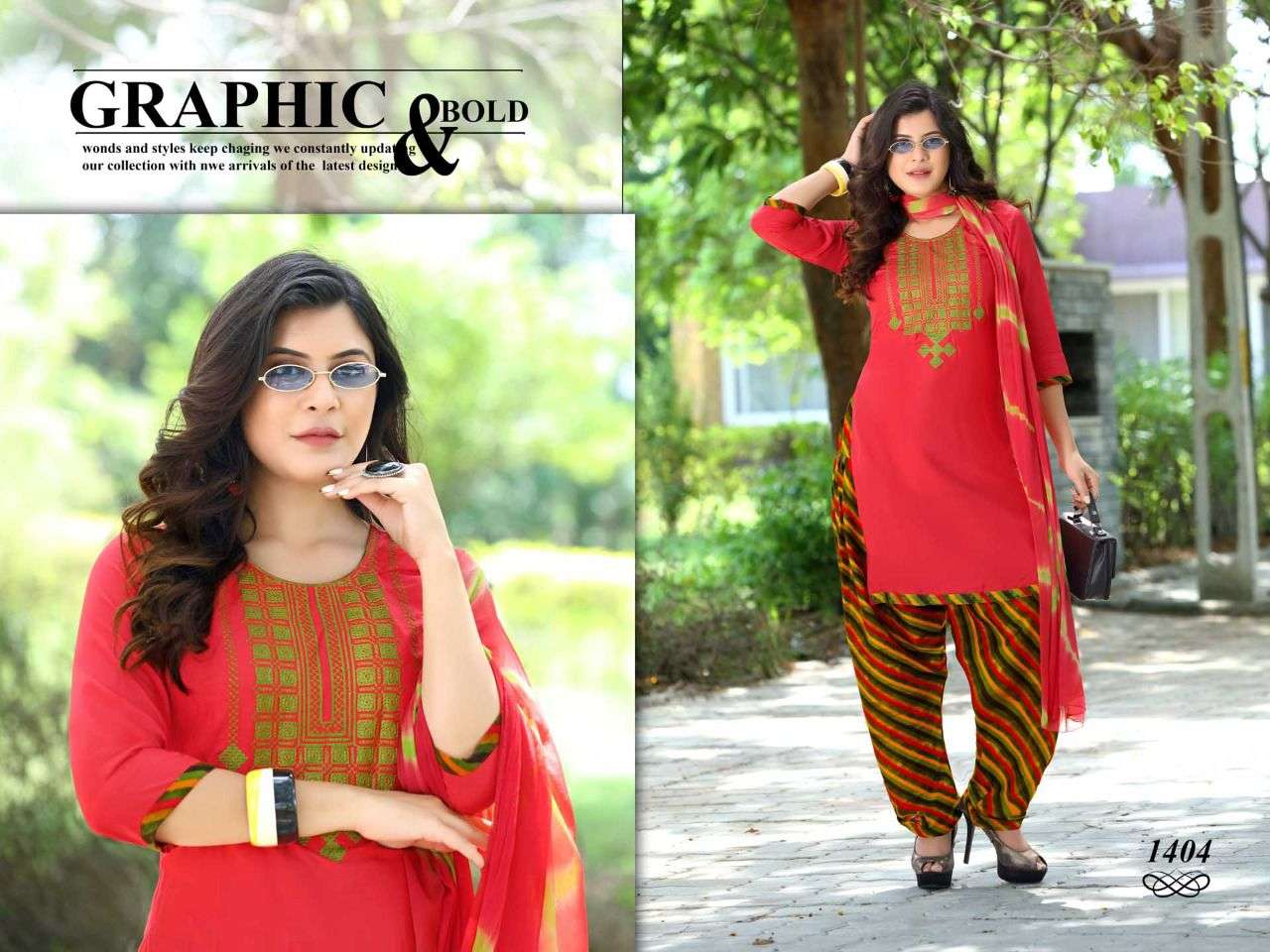 SONAM BY TRENDY 1401 TO 1408 SERIES BEAUTIFUL PATIYALA SUITS COLORFUL STYLISH FANCY CASUAL WEAR & ETHNIC WEAR RAYON EMBROIDERED DRESSES AT WHOLESALE PRICE