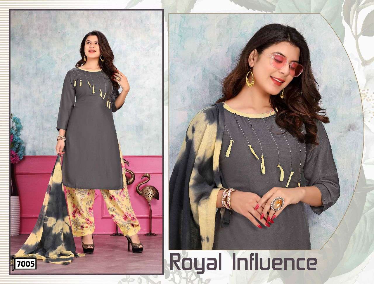 SPARSH VOL-2 BY TRENDY 7001 TO 7008 SERIES BEAUTIFUL PATIYALA SUITS COLORFUL STYLISH FANCY CASUAL WEAR & ETHNIC WEAR RAYON EMBROIDERED DRESSES AT WHOLESALE PRICE