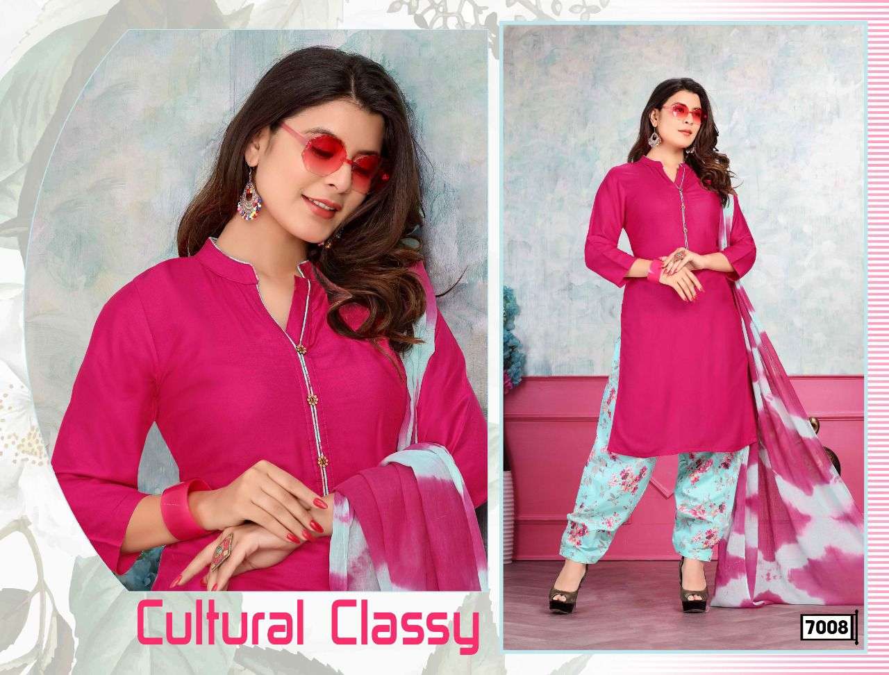 SPARSH VOL-2 BY TRENDY 7001 TO 7008 SERIES BEAUTIFUL PATIYALA SUITS COLORFUL STYLISH FANCY CASUAL WEAR & ETHNIC WEAR RAYON EMBROIDERED DRESSES AT WHOLESALE PRICE