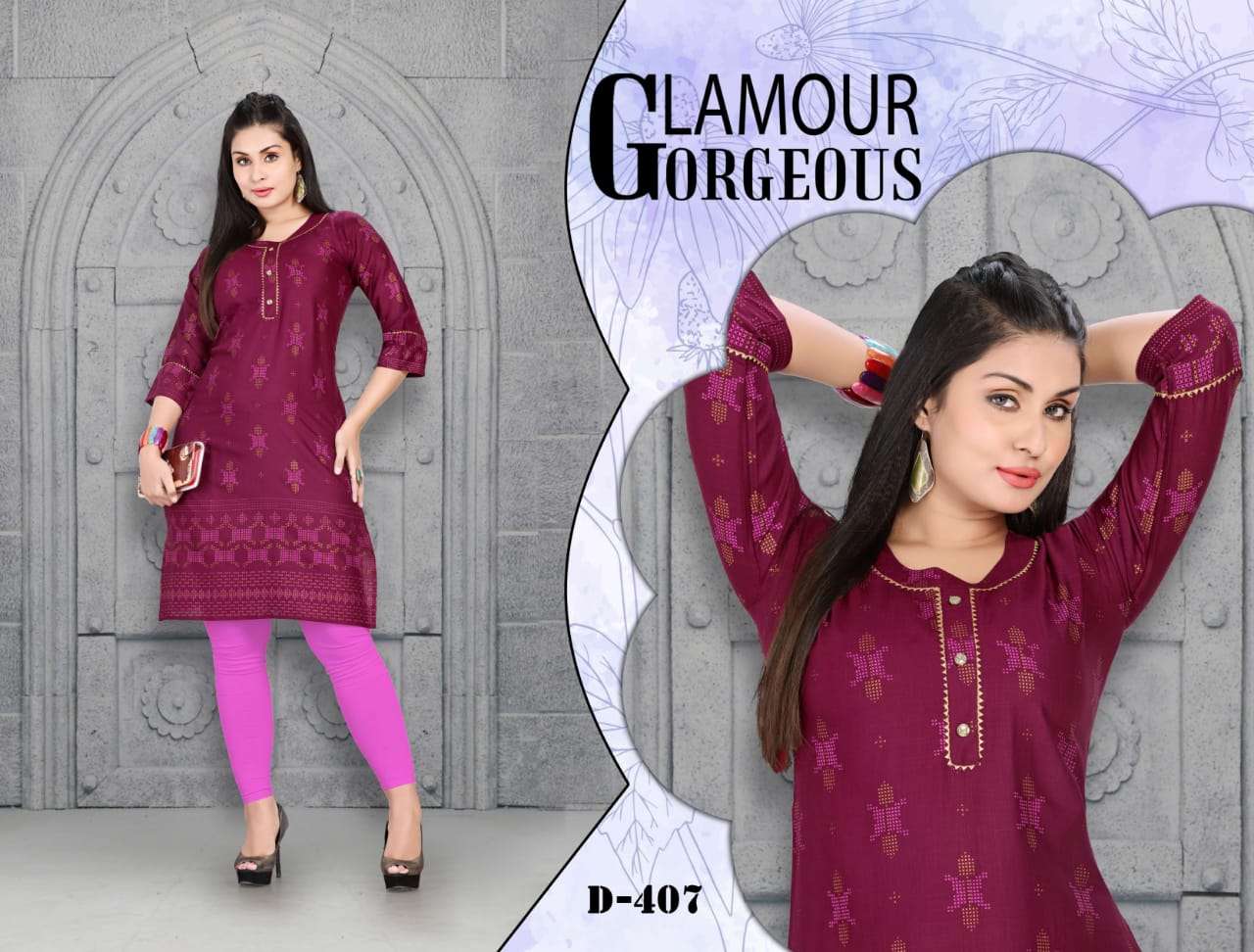 LIMELIGHT BY TRENDY 401 TO 408 SERIES DESIGNER STYLISH FANCY COLORFUL BEAUTIFUL PARTY WEAR & ETHNIC WEAR COLLECTION RAYON SLUB PRINT KURTIS AT WHOLESALE PRICE