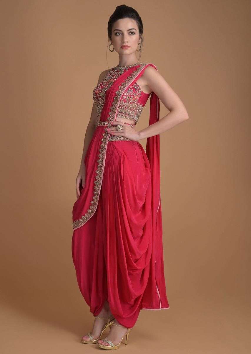 KD-5378 BY FASHID WHOLESALE 01 TO 06 SERIES BEAUTIFUL SUITS COLORFUL STYLISH FANCY CASUAL WEAR & ETHNIC WEAR TAPETA EMBROIDERED BLOUSE WITH CHUDIDAR AT WHOLESALE PRICE
