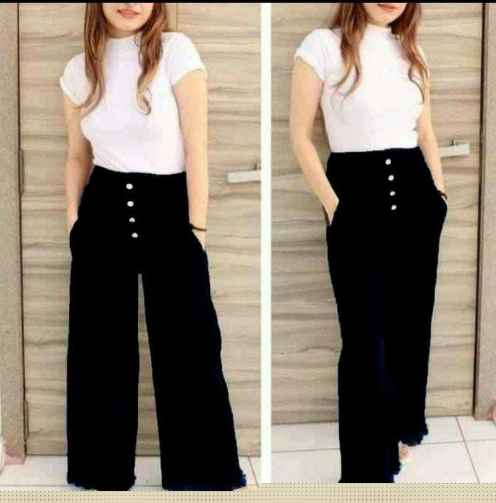 DENIM PLAZO PANTS BY KAAMIRI 01 TO 08 SERIES BEAUTIFUL STYLISH FANCY COLORFUL PARTY WEAR & ETHNIC WEAR DENIM PANTS AT WHOLESALE PRICE