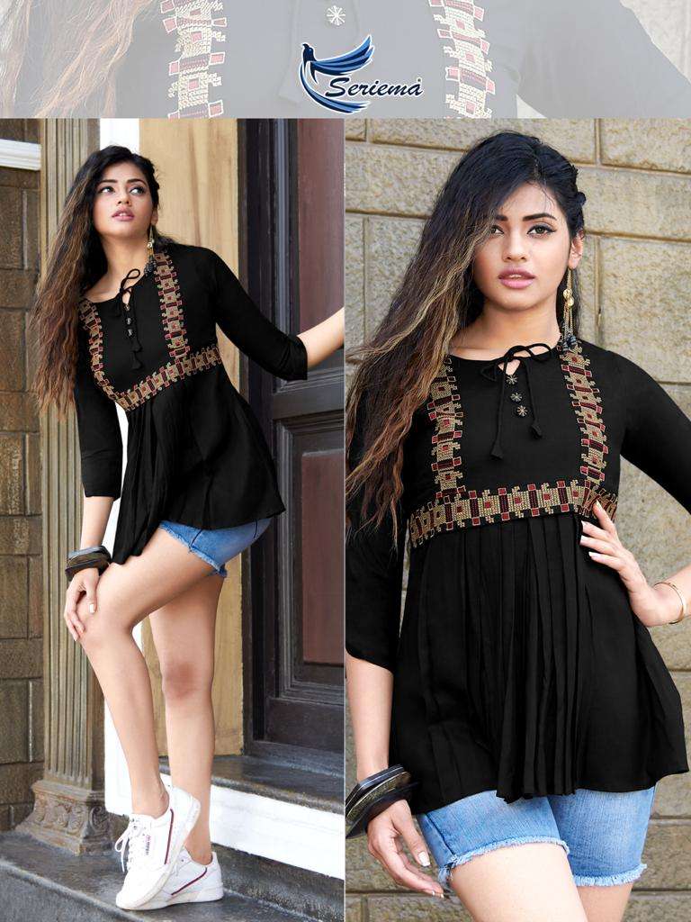 GLAZIER VOL-4 BY SPARROW 1038 TO 1045 SERIES BEAUTIFUL STYLISH FANCY COLORFUL CASUAL WEAR & ETHNIC WEAR HEAVY RAYON EMBROIDERED TOPS AT WHOLESALE PRICE