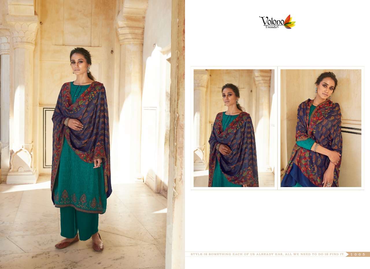 ERA VOL-1 NX BY VOLONO TRENDZ BEAUTIFUL STYLISH FANCY COLORFUL CASUAL WEAR & ETHNIC WEAR PURE JAM COTTON PTINT WITH EMBROIDERED DRESSES AT WHOLESALE PRICE