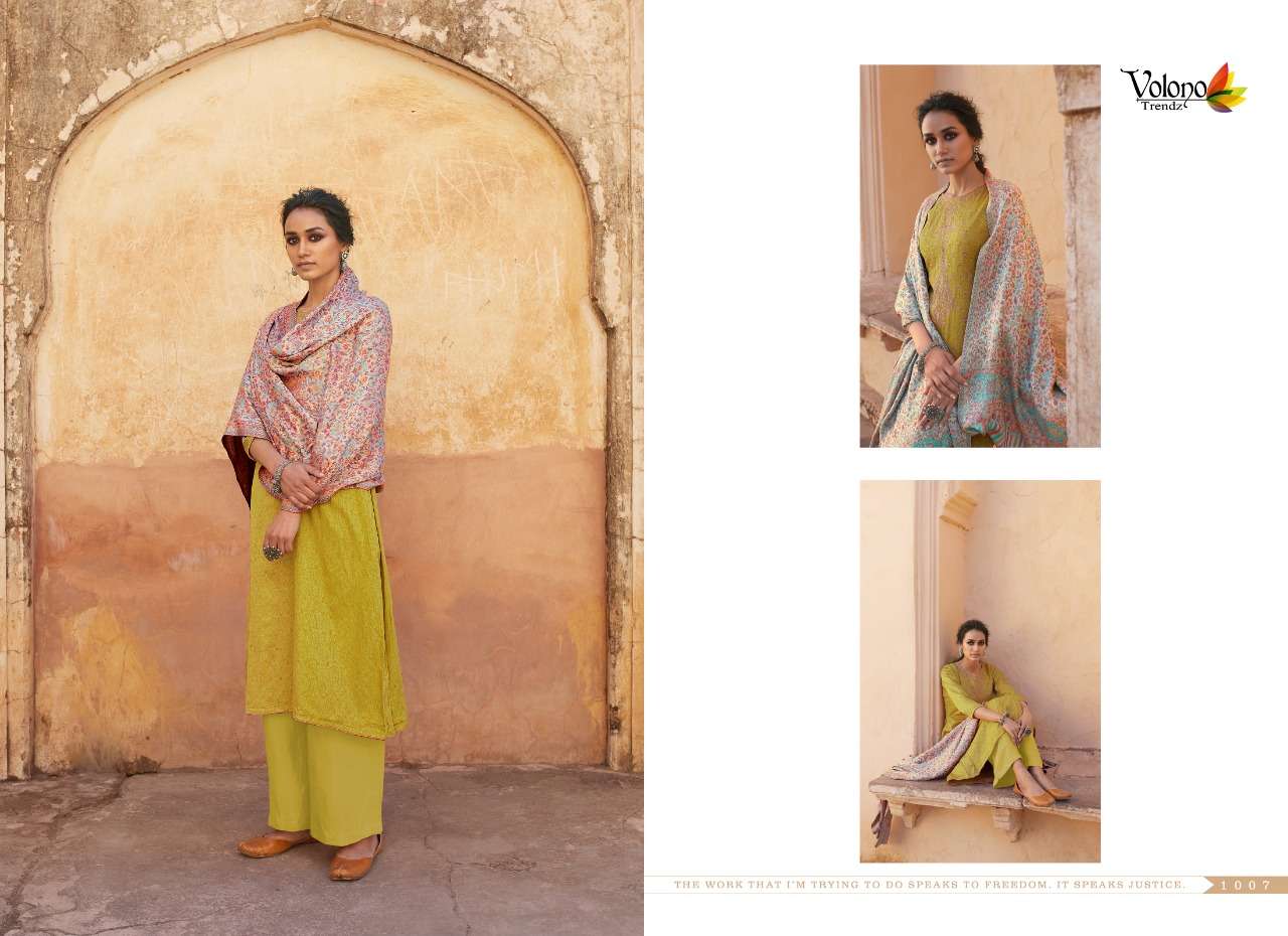 ERA VOL-1 NX BY VOLONO TRENDZ BEAUTIFUL STYLISH FANCY COLORFUL CASUAL WEAR & ETHNIC WEAR PURE JAM COTTON PTINT WITH EMBROIDERED DRESSES AT WHOLESALE PRICE
