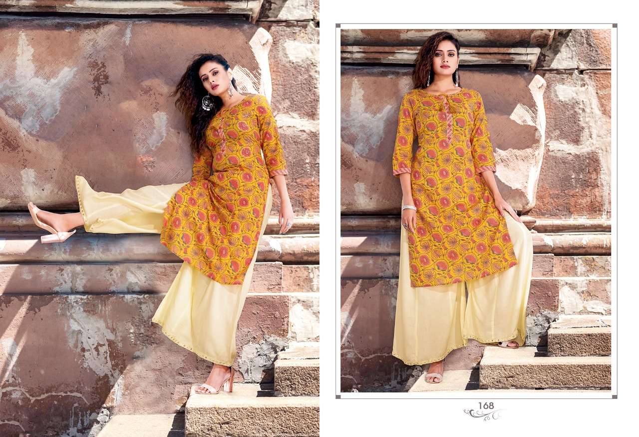 SUMMER BY RADHAK FASHION 165 TO 174 SERIES DESIGNER STYLISH FANCY COLORFUL BEAUTIFUL PARTY WEAR & ETHNIC WEAR COLLECTION COTTON PRINT KURTIS AT WHOLESALE PRICE