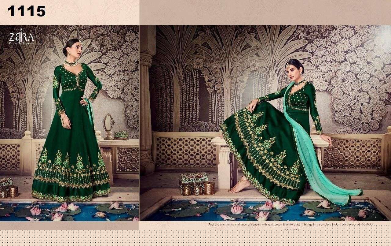 NOORJAHAN HIT LIST VOL-2 BY ZAIRA DESIGNER ANARKALI SUITS BEAUTIFUL STYLISH FANCY COLORFUL FESTIVE COLLECTION PARTY WEAR & OCCASIONAL WEAR GEORGETTE EMBROIDERED DRESSES AT WHOLESALE PRICE