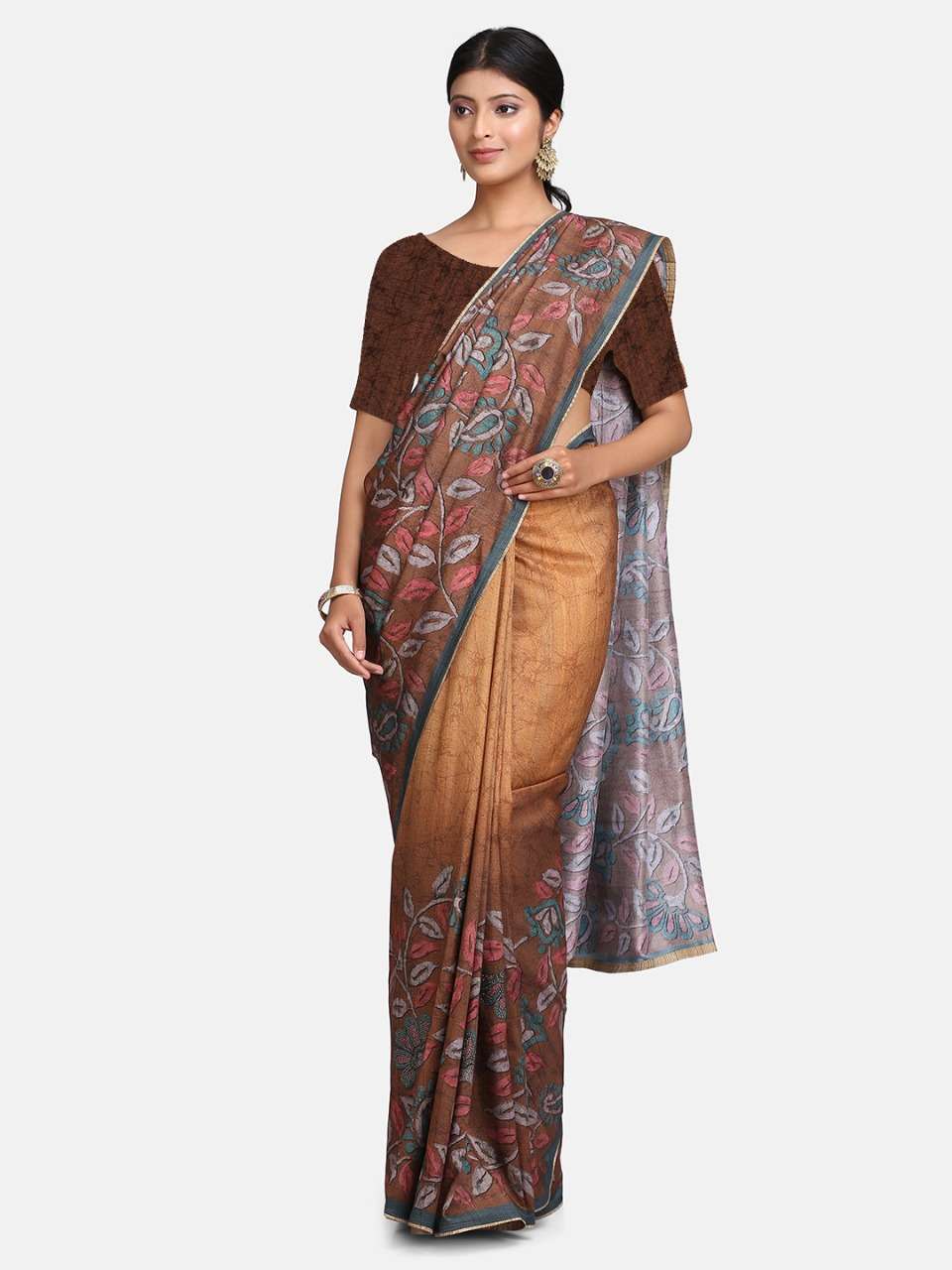 BATIK BY ANGARIKA 01 TO 05 SERIES INDIAN TRADITIONAL WEAR COLLECTION BEAUTIFUL STYLISH FANCY COLORFUL PARTY WEAR & OCCASIONAL WEAR TUSSAR SILK SAREES AT WHOLESALE PRICE
