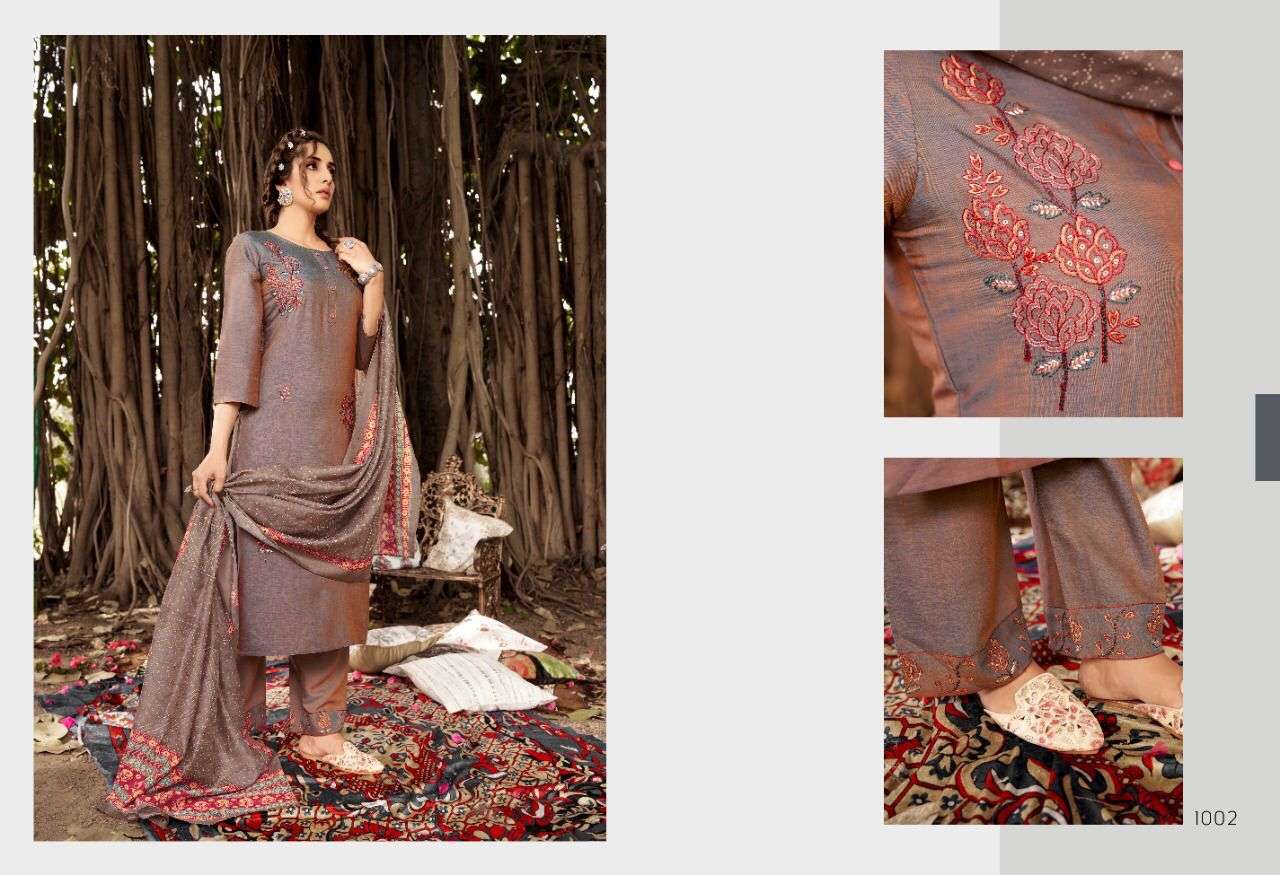 BARLIN BY SWEETY FASHION 1001 TO 1006 SERIES BEAUTIFUL SUITS COLORFUL STYLISH FANCY CASUAL WEAR & ETHNIC WEAR LIQUID DRESSES AT WHOLESALE PRICE