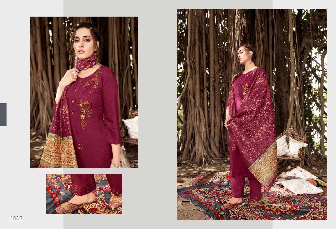 BARLIN BY SWEETY FASHION 1001 TO 1006 SERIES BEAUTIFUL SUITS COLORFUL STYLISH FANCY CASUAL WEAR & ETHNIC WEAR LIQUID DRESSES AT WHOLESALE PRICE