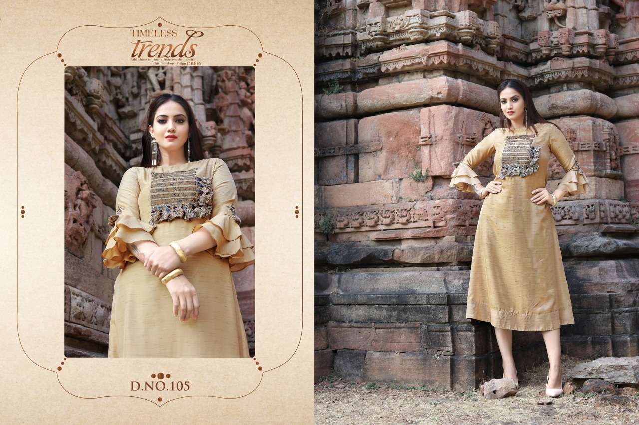 SIMRAN BY ASHMI 101 TO 108 SERIES BEAUTIFUL SUITS COLORFUL STYLISH FANCY CASUAL WEAR & ETHNIC WEAR VISCOSE LUREX FOIL PRINT DRESSES AT WHOLESALE PRICE