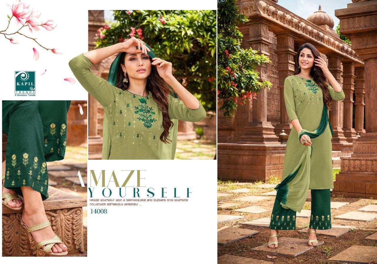 BOOSTER BY KAPIL TRENDZ 14001 TO 14012 SERIES BEAUTIFUL SUITS COLORFUL STYLISH FANCY CASUAL WEAR & ETHNIC WEAR COTTON WITH WORK DRESSES AT WHOLESALE PRICE