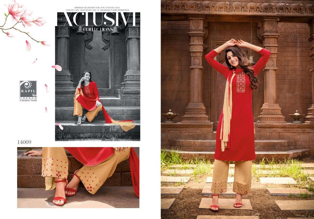 BOOSTER BY KAPIL TRENDZ 14001 TO 14012 SERIES BEAUTIFUL SUITS COLORFUL STYLISH FANCY CASUAL WEAR & ETHNIC WEAR COTTON WITH WORK DRESSES AT WHOLESALE PRICE