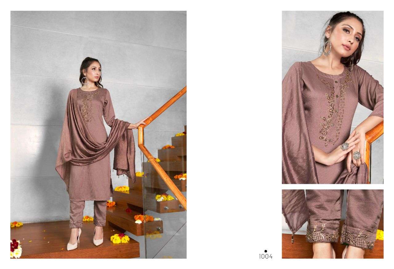 TOKYO BY SWEETY FASHION 1001 TO 1006 SERIES BEAUTIFUL SUITS COLORFUL STYLISH FANCY CASUAL WEAR & ETHNIC WEAR SILK DRESSES AT WHOLESALE PRICE