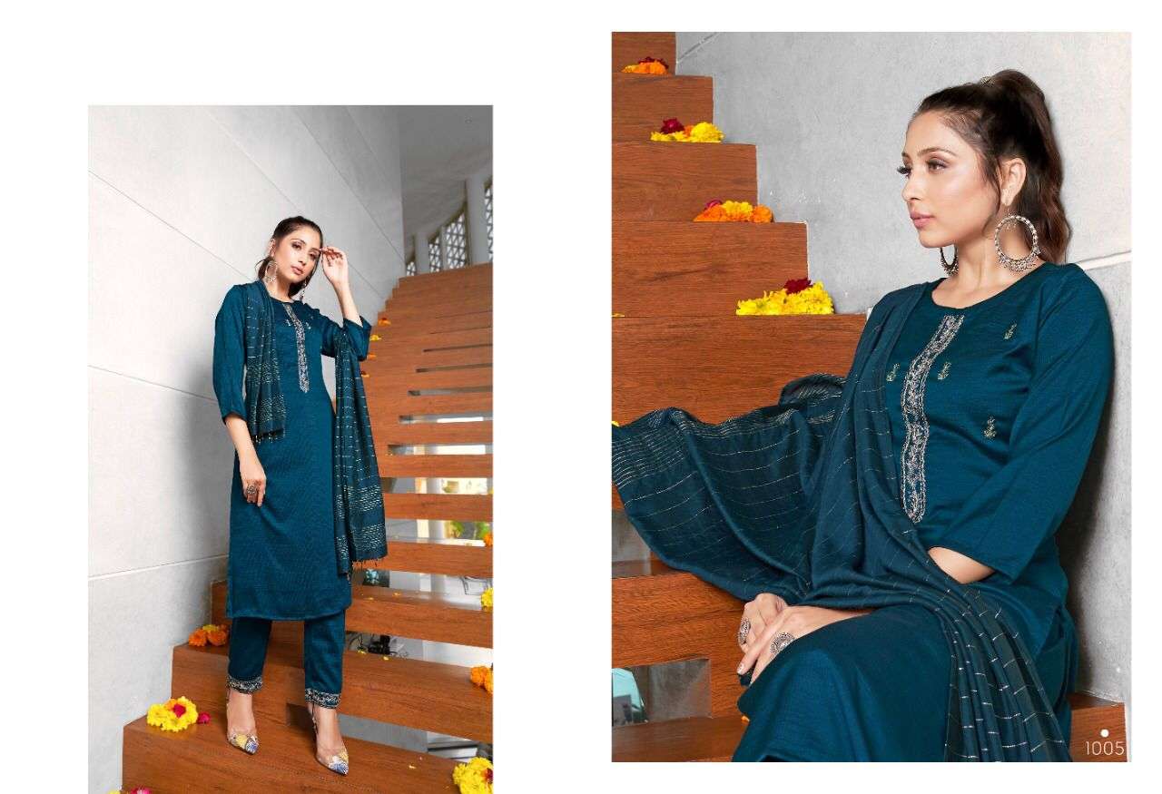 TOKYO BY SWEETY FASHION 1001 TO 1006 SERIES BEAUTIFUL SUITS COLORFUL STYLISH FANCY CASUAL WEAR & ETHNIC WEAR SILK DRESSES AT WHOLESALE PRICE