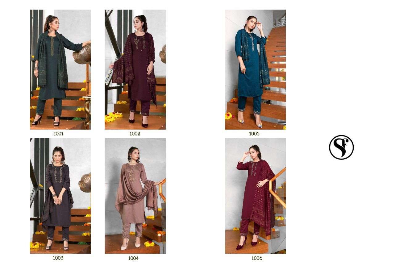 TOKYO BY SWEETY FASHION 1001 TO 1006 SERIES BEAUTIFUL SUITS COLORFUL STYLISH FANCY CASUAL WEAR & ETHNIC WEAR SILK DRESSES AT WHOLESALE PRICE