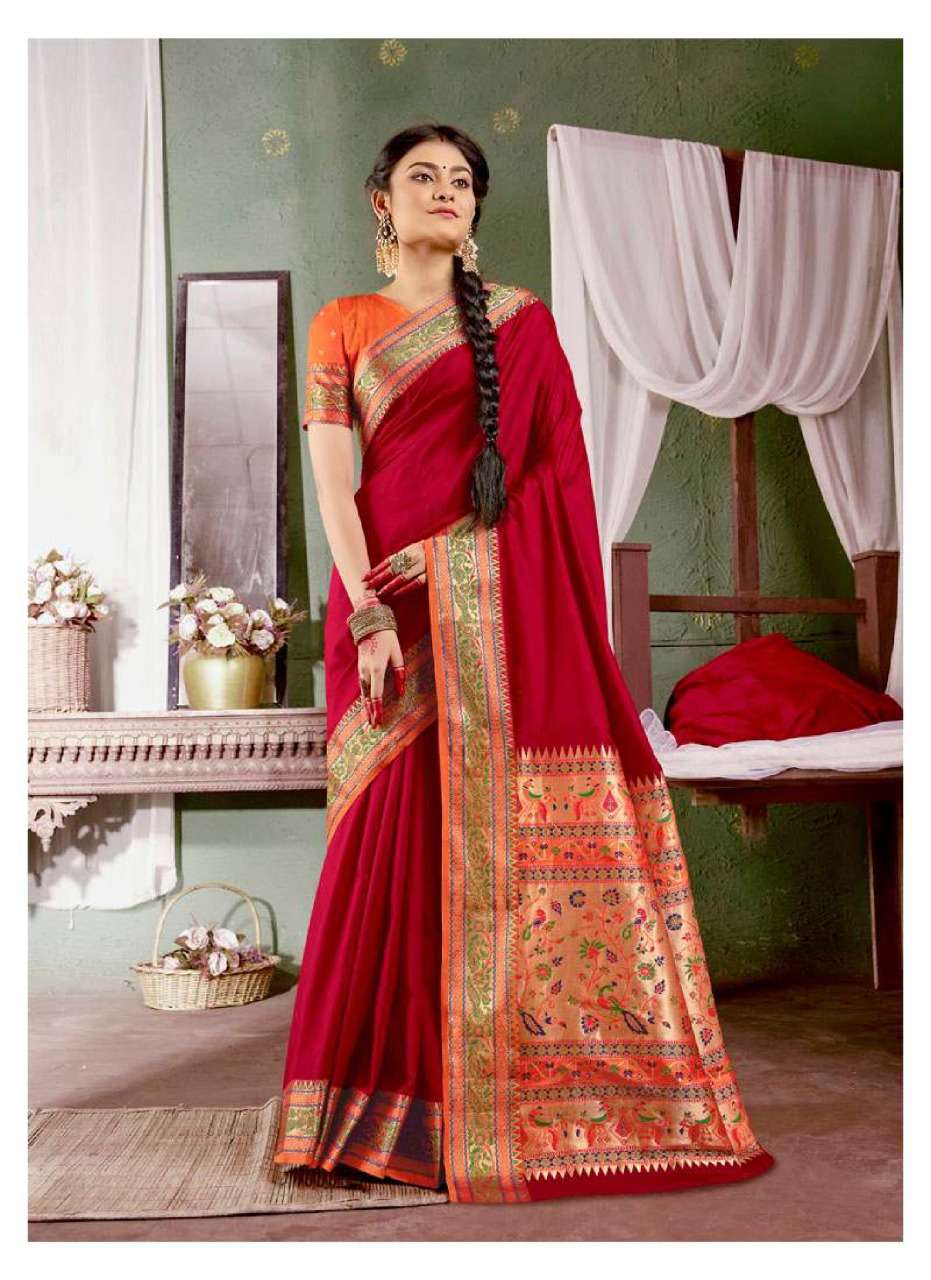 SILK BEAUTY BY LIFESTYLE SAREES 74281 TO 74286 SERIES INDIAN TRADITIONAL WEAR COLLECTION BEAUTIFUL STYLISH FANCY COLORFUL PARTY WEAR & OCCASIONAL WEAR LICHI SILK SAREES AT WHOLESALE PRICE