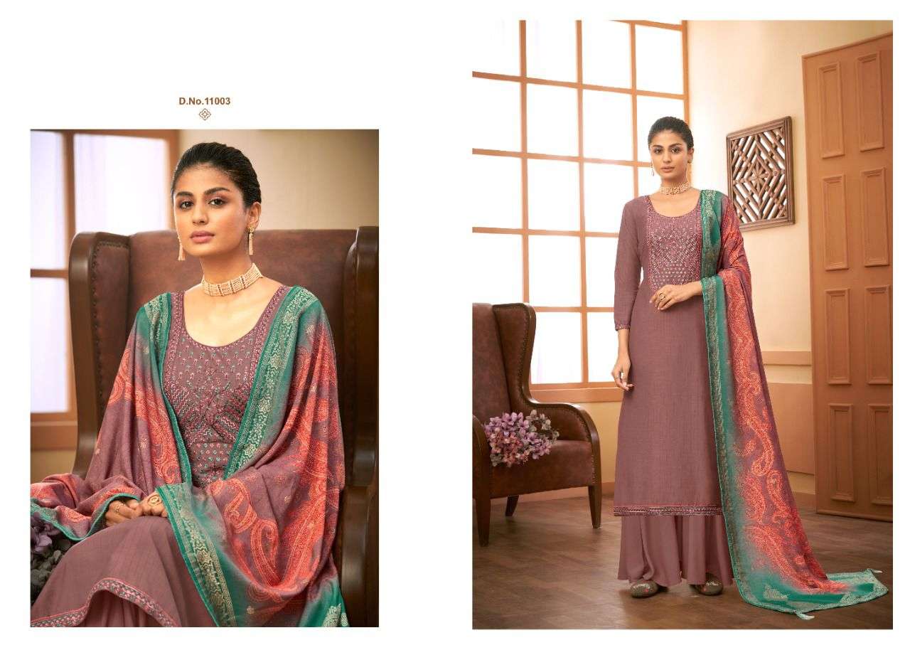 KAVERI VOL-2 BY NISHANT FASHION 11001 TO 11006 SERIES BEAUTIFUL SUITS COLORFUL STYLISH FANCY CASUAL WEAR & ETHNIC WEAR RAYON SILK EMBROIDERED DRESSES AT WHOLESALE PRICE