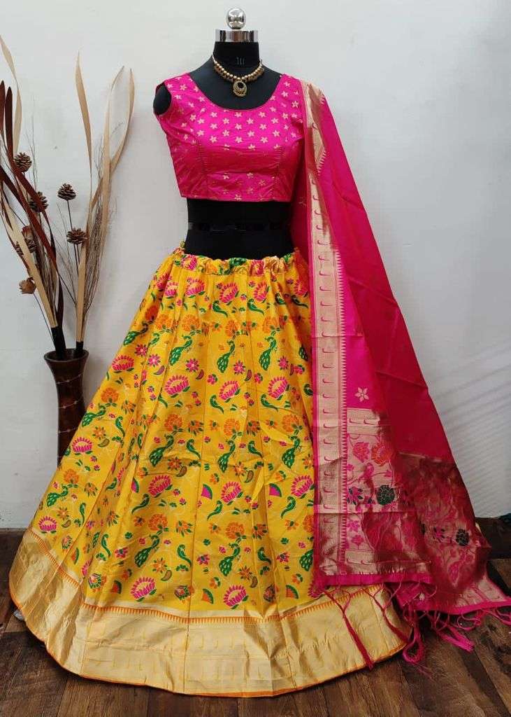 NEW LEHENGA COLLECTION BY FASHID WHOLESALE 01 TO 07 SERIES DESIGNER BEAUTIFUL NAVRATRI COLLECTION OCCASIONAL WEAR & PARTY WEAR BROCADE LEHENGAS AT WHOLESALE PRICE