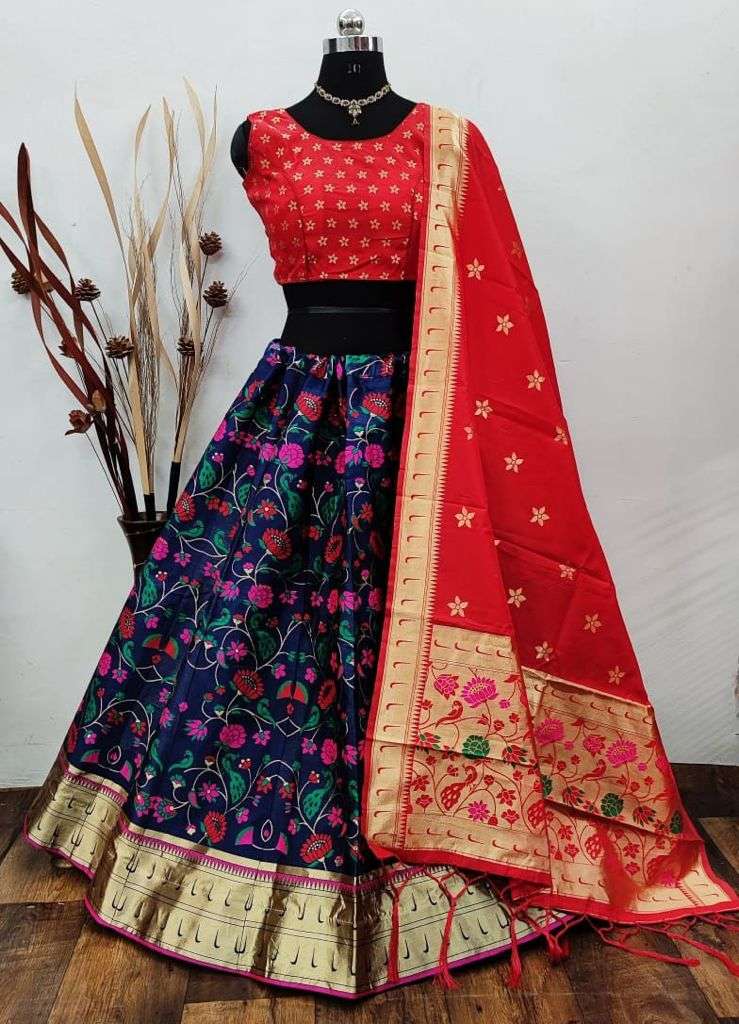 NEW LEHENGA COLLECTION BY FASHID WHOLESALE 01 TO 07 SERIES DESIGNER BEAUTIFUL NAVRATRI COLLECTION OCCASIONAL WEAR & PARTY WEAR BROCADE LEHENGAS AT WHOLESALE PRICE